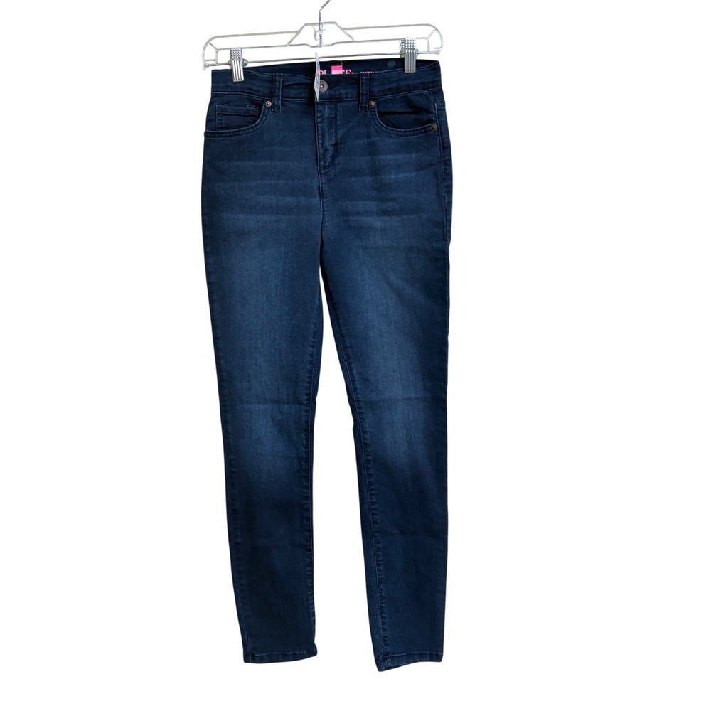 NWT The Children's Place Girls Blue Skinny Jeans Size 14 Dark Wash Denim 3044059